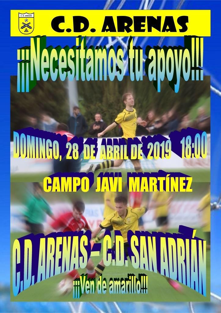 Arenas-San Adrián, 26-4-19