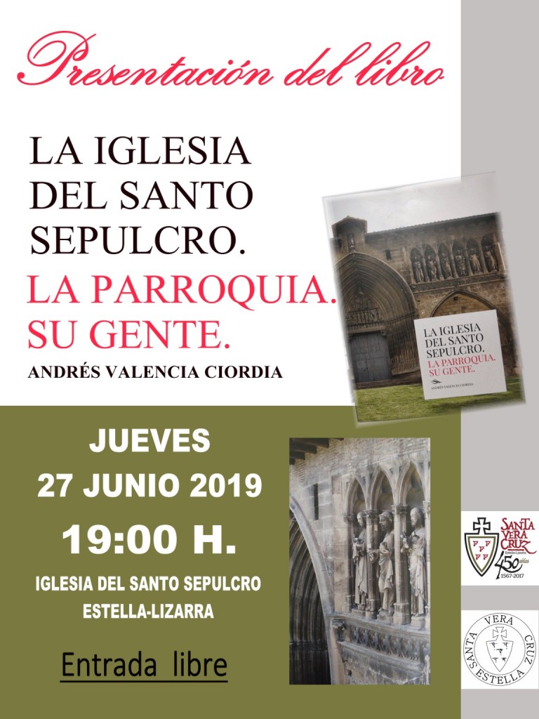 Santo Sepulcro, presentacion Vera Cruz, 26-6-19