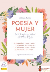 Cartel Poesía y mujer JPG